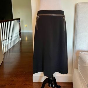 🚫SOLD🚫BNWT Tory Burch Joan Black Knit Skirt, XL
